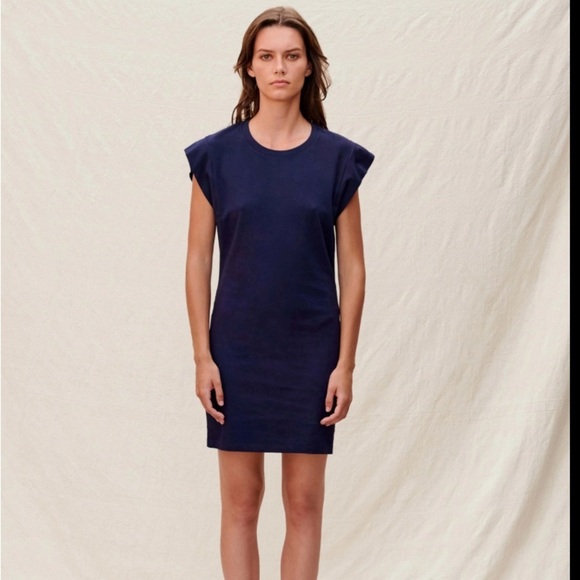Anthropologie Sundry Navy Mini Dress - Picture 1 of 7